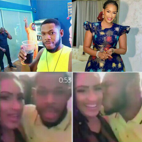 Bbnaija Frodd Sparks Dating Rumor With Juliet Ibrahim After Photo Of Him Kissing The Actress Surfaced Online