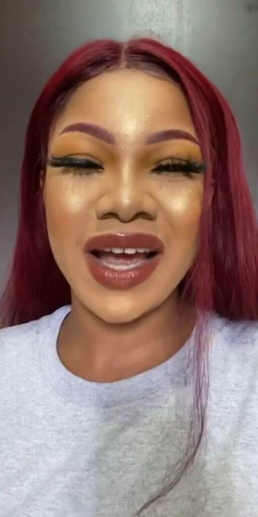 "Fire your Makeup Artist" - Fans reacts to Tacha's makeup