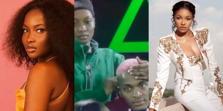 Beauty confronts ilebaye for combing groovy hair without her consent