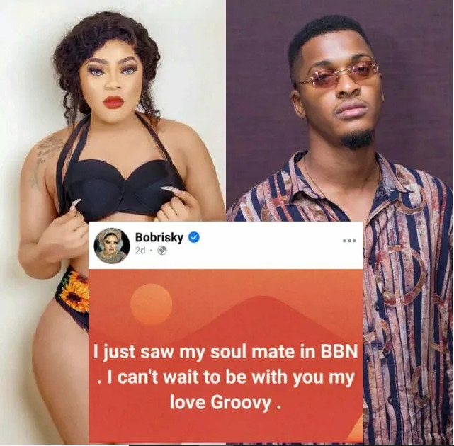 “I’ve Seen My Soulmate in BBNaija, I Can’t Wait to Meet You My Love Groovy”- Bobrisky