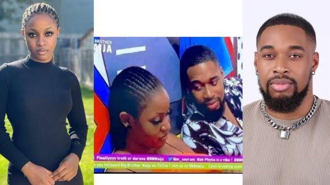 BBNaija:"Your Family Will Think I'm Not Good Enough For You"– Bella to Sheggz